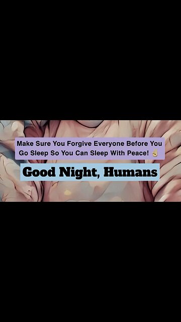 Good Night, Humans! 🌙 — Be Protected by Jesus! 💕