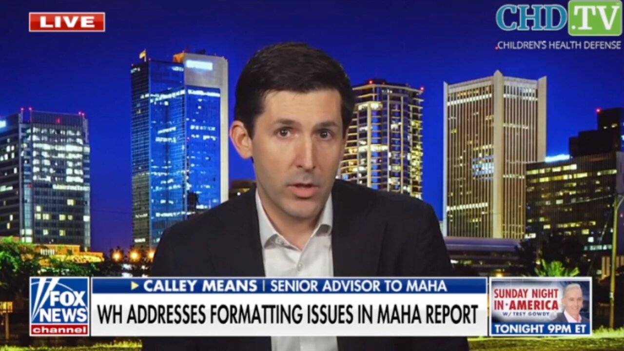 Media, Medical Establishment Are ‘Breaking Their Necks’ Over MAHA Report, Senior Advisor Says