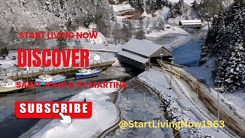 History of Saint John & St. Martins: New Brunswick’s Shipbuilding & Coastal Beauty @DJI