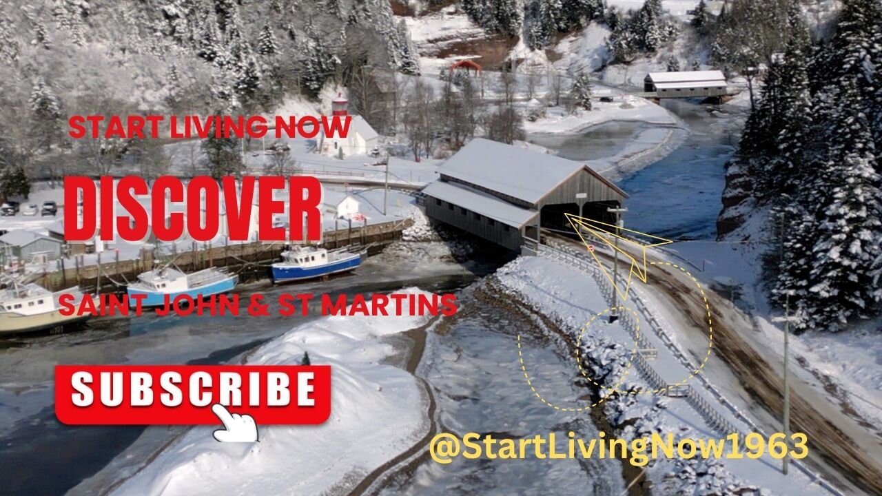 History of Saint John & St. Martins: New Brunswick’s Shipbuilding & Coastal Beauty @DJI