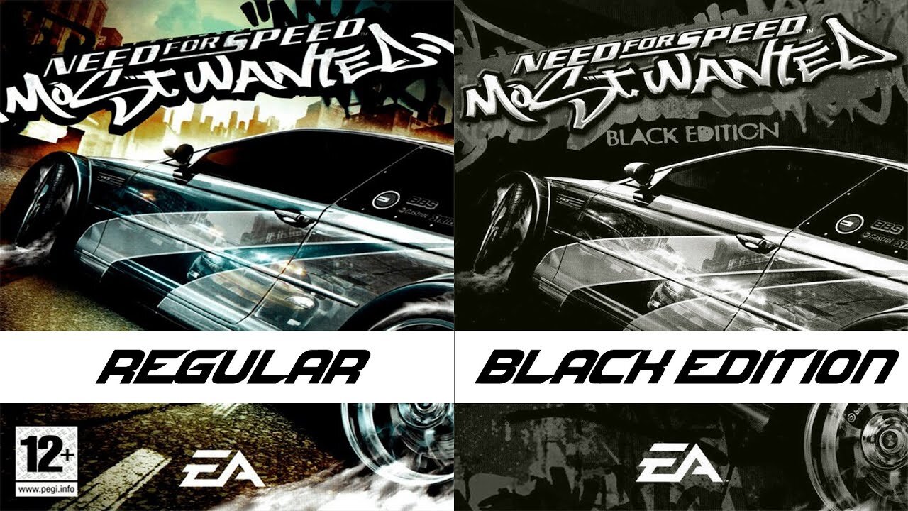 Need For Speed Mostwanted Black Edition PS2 Infinite junkman Parts