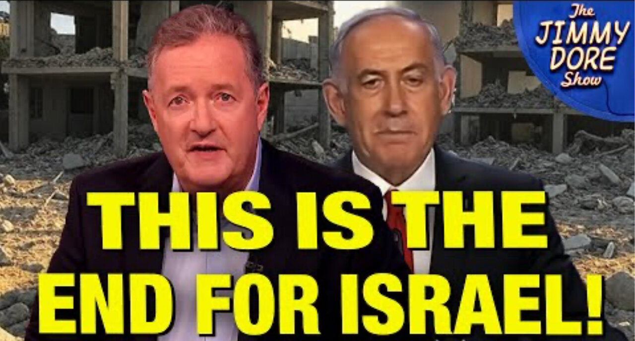 Piers Morgan Turns On Israel!