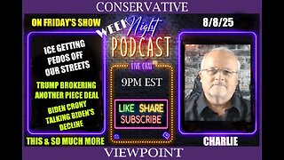 LIVE TONIGHT @9PM EST. ON THE CONSERVATIVE VIEWPOINT: BOY ARE THE DEMOCRATS IN TROUBLE!!!!