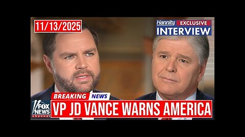 The JD Vance Interview with Sean Hannity - November 13, 2025