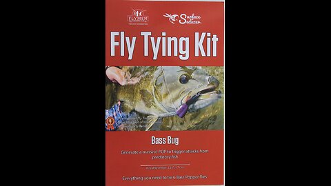 Product Review of Bass Popper Materials Kit - What Is Inside?