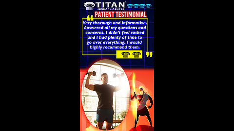 Here’s Another Great Titan Medical Patient Testimonial!