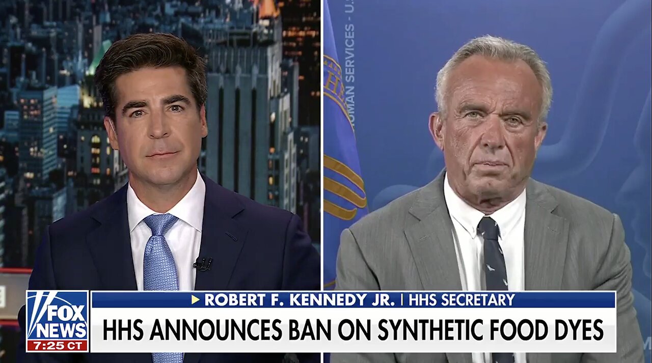 Jesse Watters Interviews HHS Secretary RFK Jr. On Food Additives, Autism & COVID-19 Vaccines