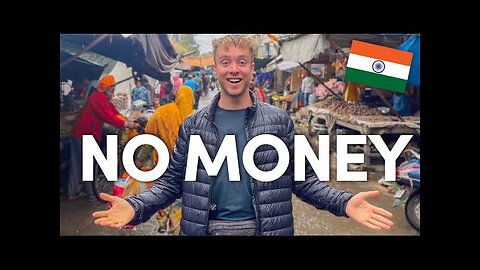 I Survived 24 hours in INDIA with NO MONEY
