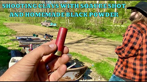 Shooting Clays With Square Shot