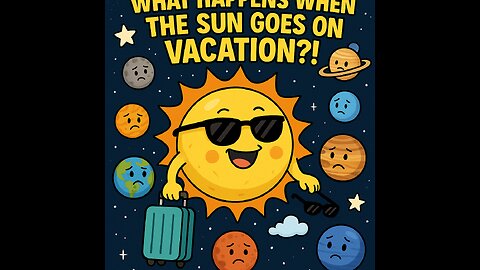 What Happens When the SUN Goes on VACATION?! 🌞🕶️ | Planets for Kids |
