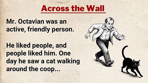 Across the Wall - English Story for Beginners (A2-B1) ⭐ Improve Listening & Vocabulary