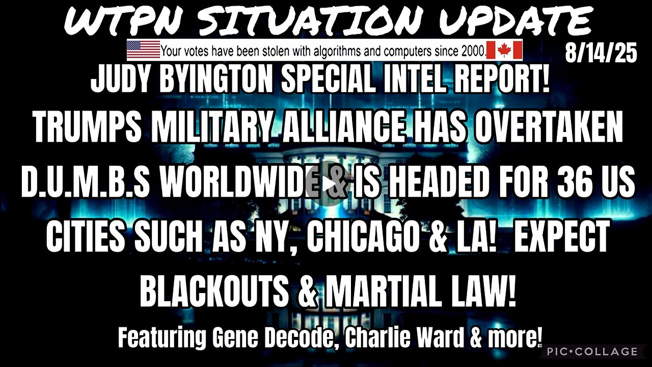 WTPN SITUATION UPDATE FEATURING RESTORED REPUBLIC 8/14/25