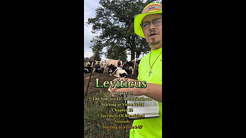 Leviticus Chapter 21-22