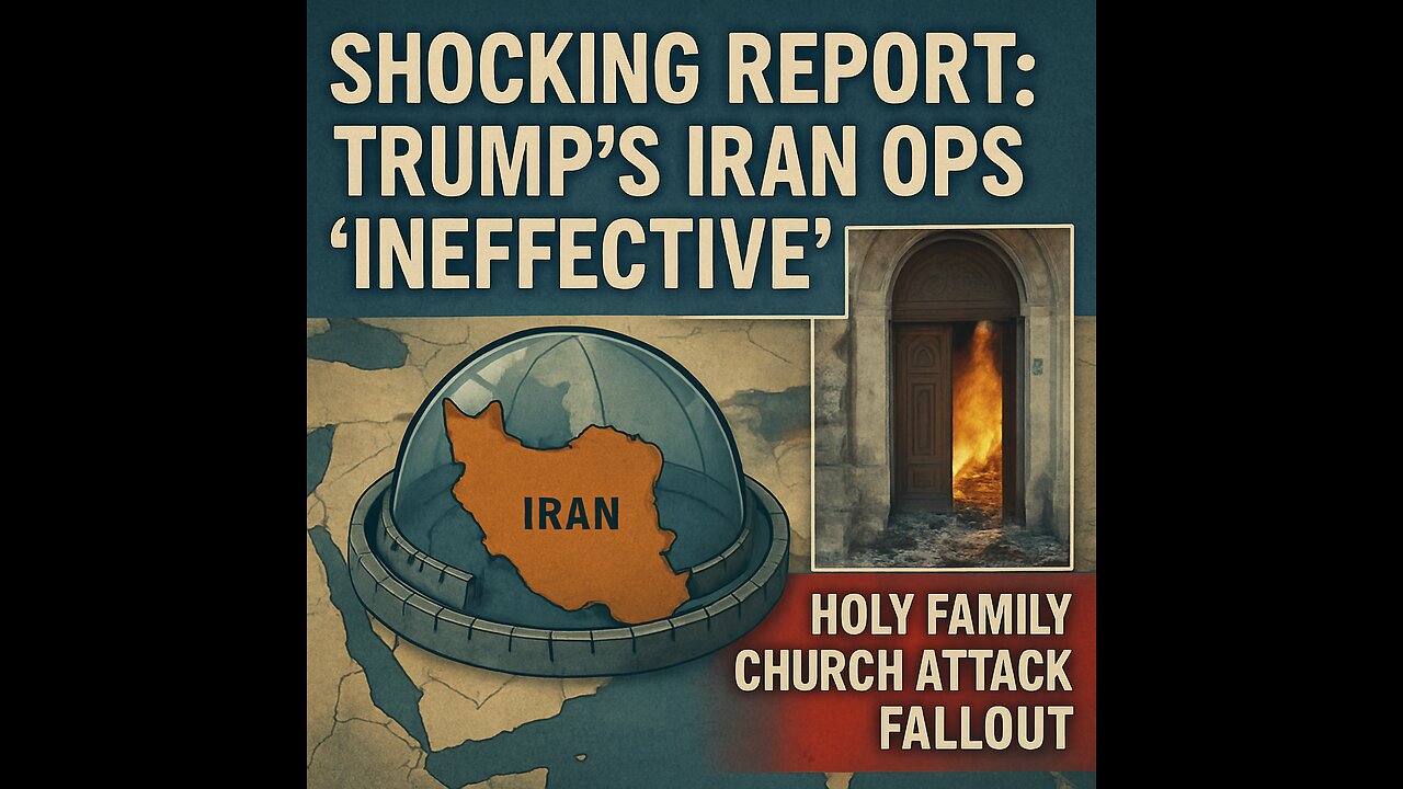 Shocking Report Trump’s Iran Ops ‘Ineffective Holy Family Church Attack Fallout
