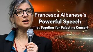 Francesca Albanese's Powerful Speech
