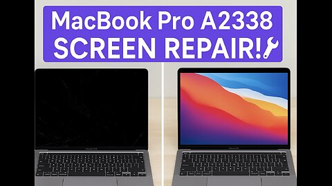 MacBook Pro A2338 Screen Replacement – Step by Step Guide! 🔧💻