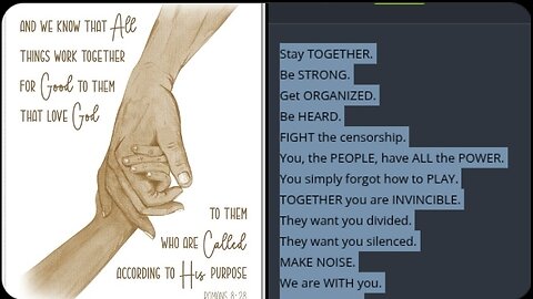 Q 828 & Romans 8:28 | We Are With You, Stay Strong, And We Know...