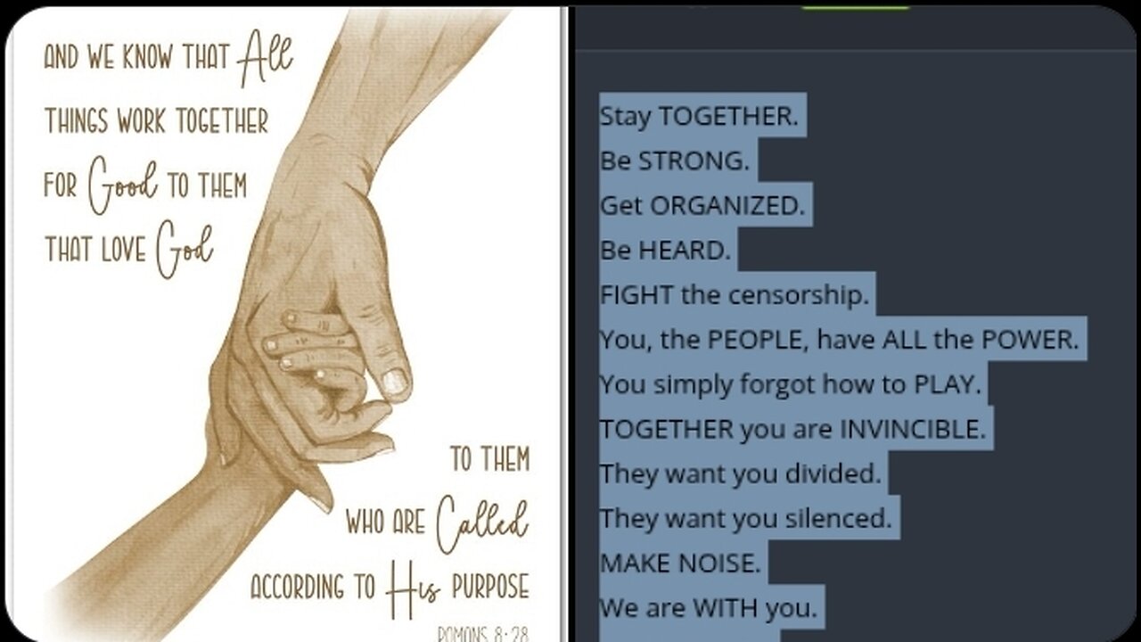Q 828 & Romans 8:28 | We Are With You, Stay Strong, And We Know...