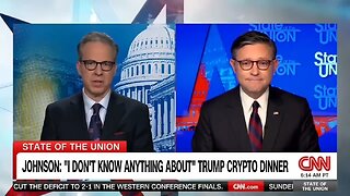 Speaker Johnson School's CNN's Tapper On Biden Crime Family