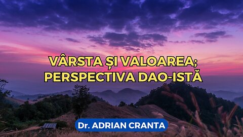 Vârsta și valoarea; perspectiva dao-istă