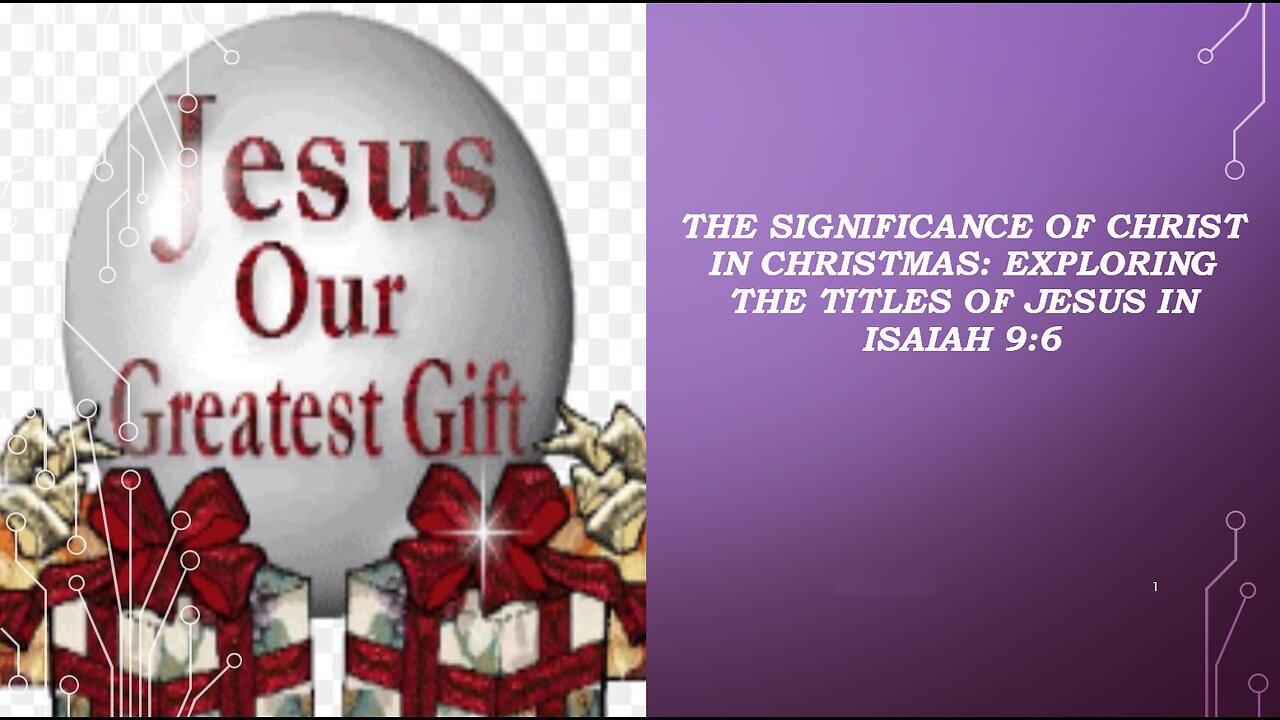 Dec 14/25 | Jesus Our Greatest Gift