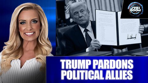 TRUMP PARDONS POLITICAL ALLIES