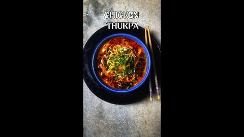 Chicken Thukpa Recipe | Tibetan Noodle Soup | Chicken Noodle Soup | Thukpa Soup | Kitchenstagram