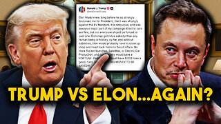 Trump vs Elon AGAIN? - Bubba the Love Sponge® Show | 7/01/25