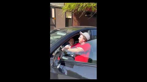 Karen tries to steal Tesla