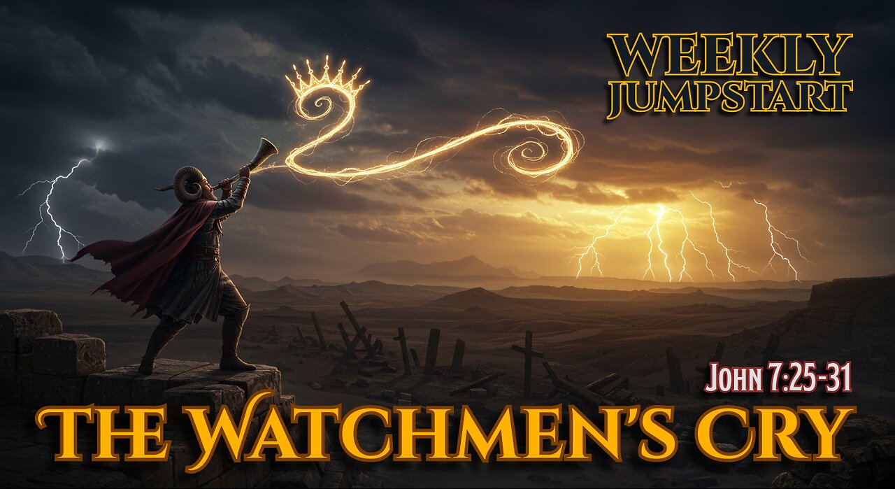 The Watchmen’s Cry – John 7:25-31