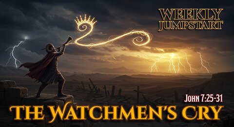 The Watchmen’s Cry – John 7:25-31