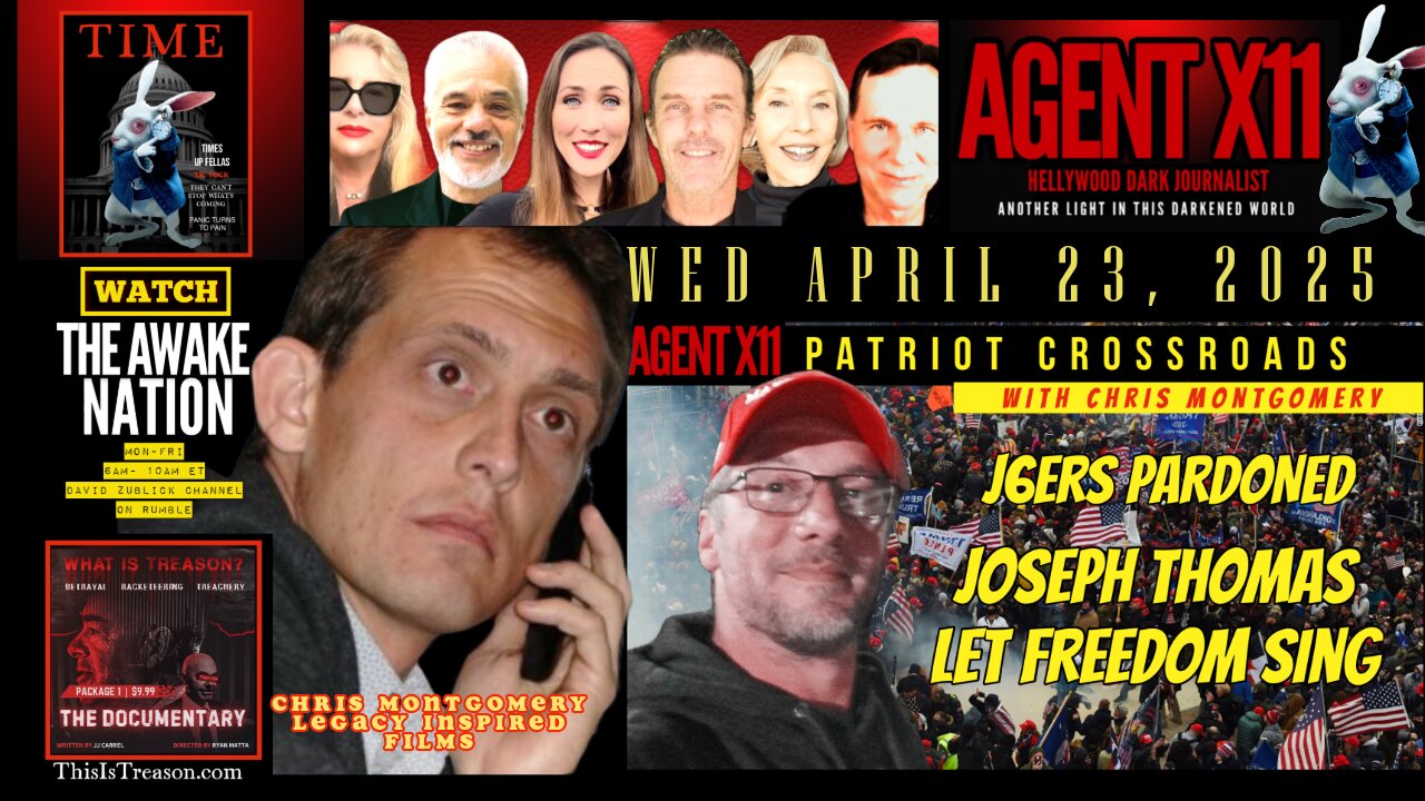 AGENT X11: EP 194: PATRIOT CROSSROADS with CHRISTOPHER MONTGOMERY: GUEST J6ER JOSEPH THOMAS
