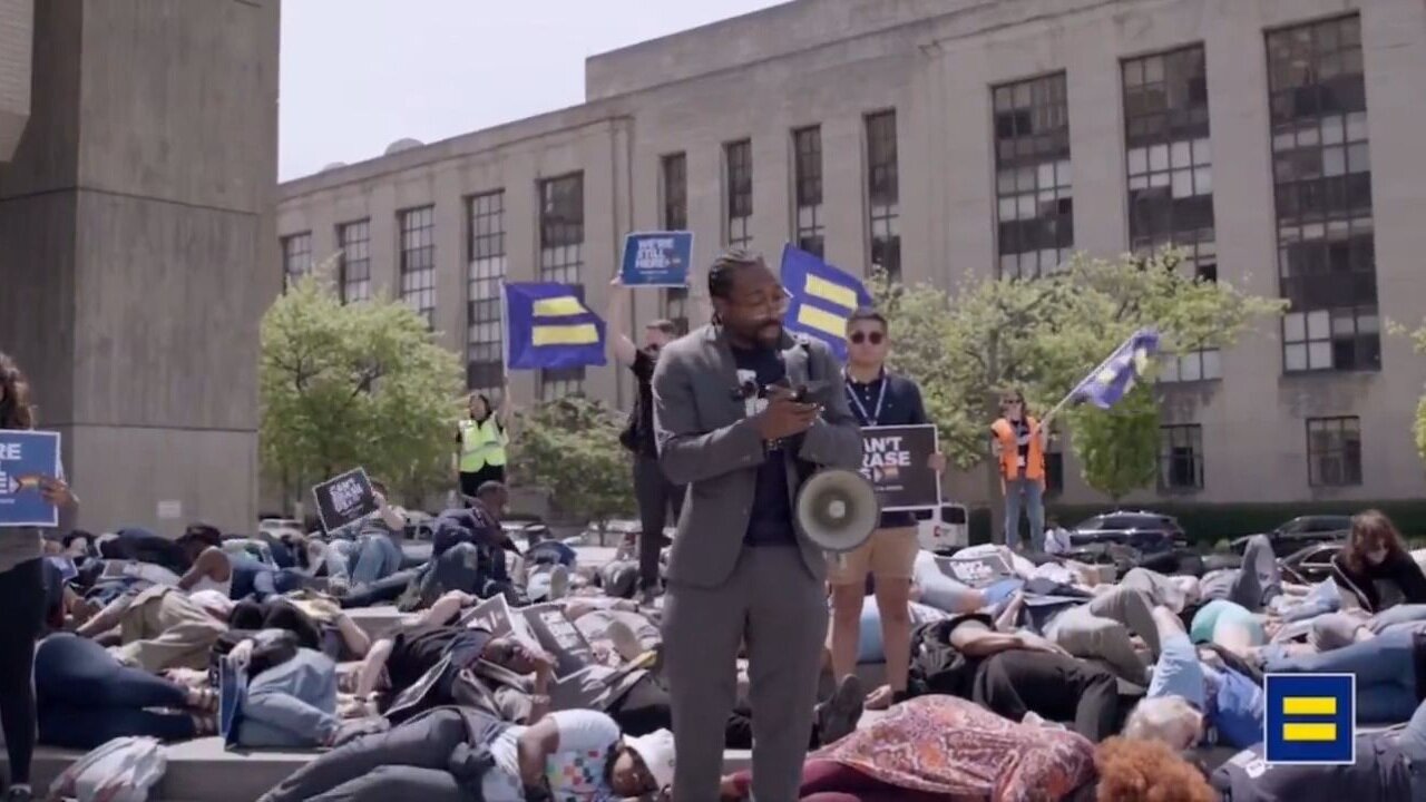 'Dying' For Attention…Protesters Unleash The Undeniable Power Of Passively Lying On The Ground In DC