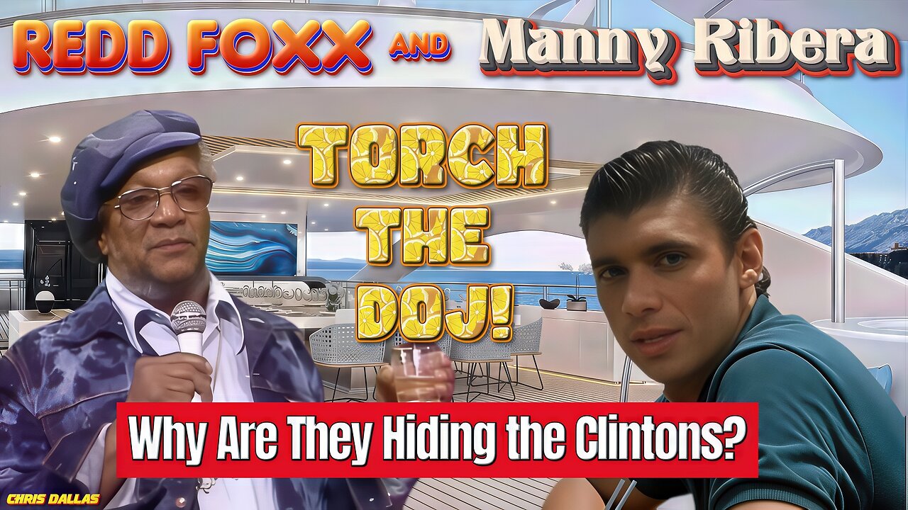 Manny Ribera & Redd Foxx Torch the DOJ Over Maxwell’s Silence! She Said: Why Not The Clintons?