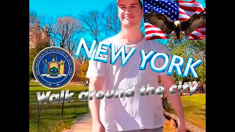Walking around New-York mini clip