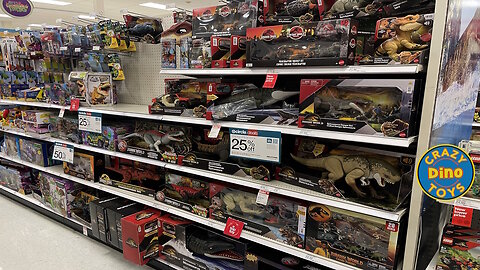 Hunting New Jurassic World Rebirth Dinosaur Toys Unboxed Mattel Dino Toys Christmas 2025 #Target