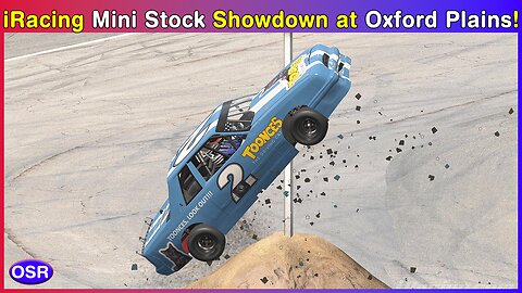 Old Geezer Shocks the Field with Podium Finish in iRacing Mini Stocks at Oxford Plains!