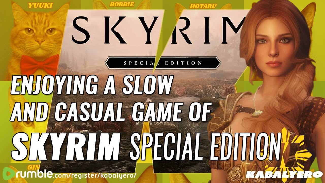 🔴 Skyrim Special Edition 🎮 Enjoying a Slow and Casual Game of Skyrim! 🙏 Thank You For Watching