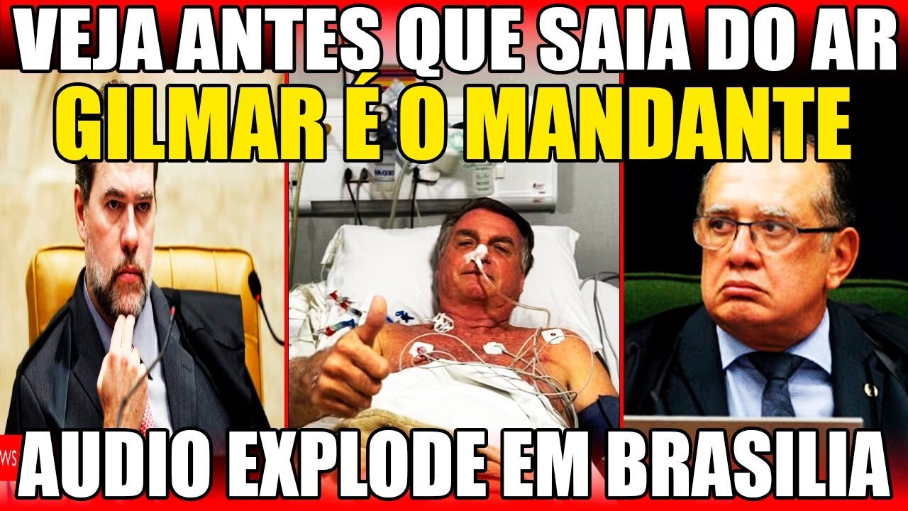 ACABA DE VAZAR AUDI0 BOMBÁSTIC0!! GILMAR MENDES É 0 MANDANT3 DO CR1ME!! T0FFOLI ENVOLVID0!!