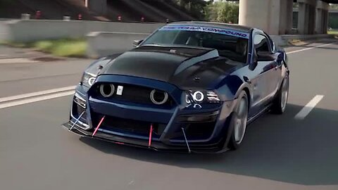 Procharged mustang GT souding menacing