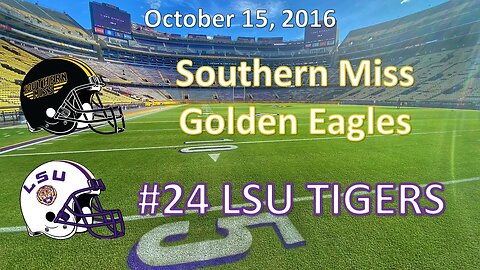 10/15/16 - Southern Miss vs LSU
