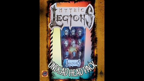 Mythic Legions: Undead Head Pack