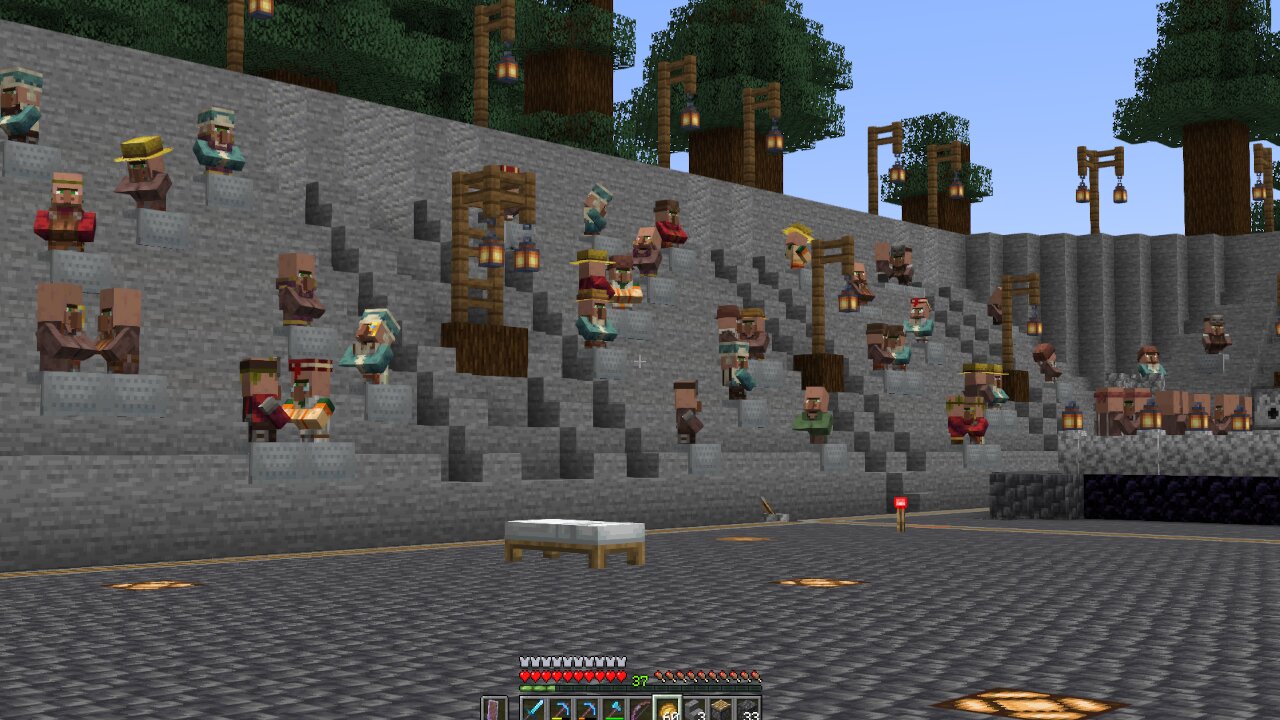 Survival Multi-Player #SMP - Villager Games & Mining