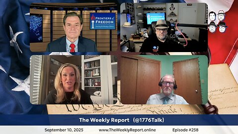 The Frontiers of Freedom Weekly Report - September 10, 2025