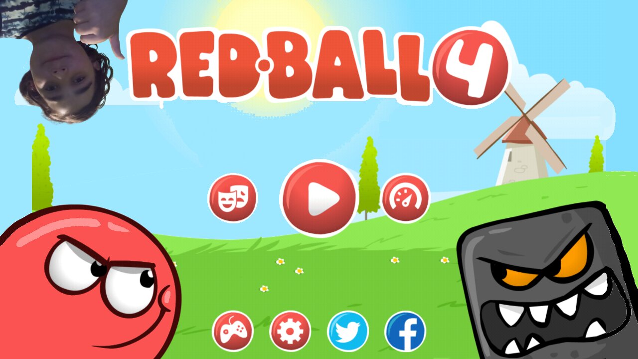 Playing Red Ball 4
