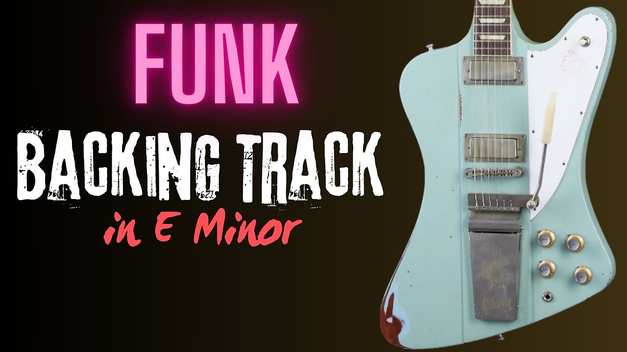 Funk Backing Track in E Minor | 115 BPM | Backing Track Mania