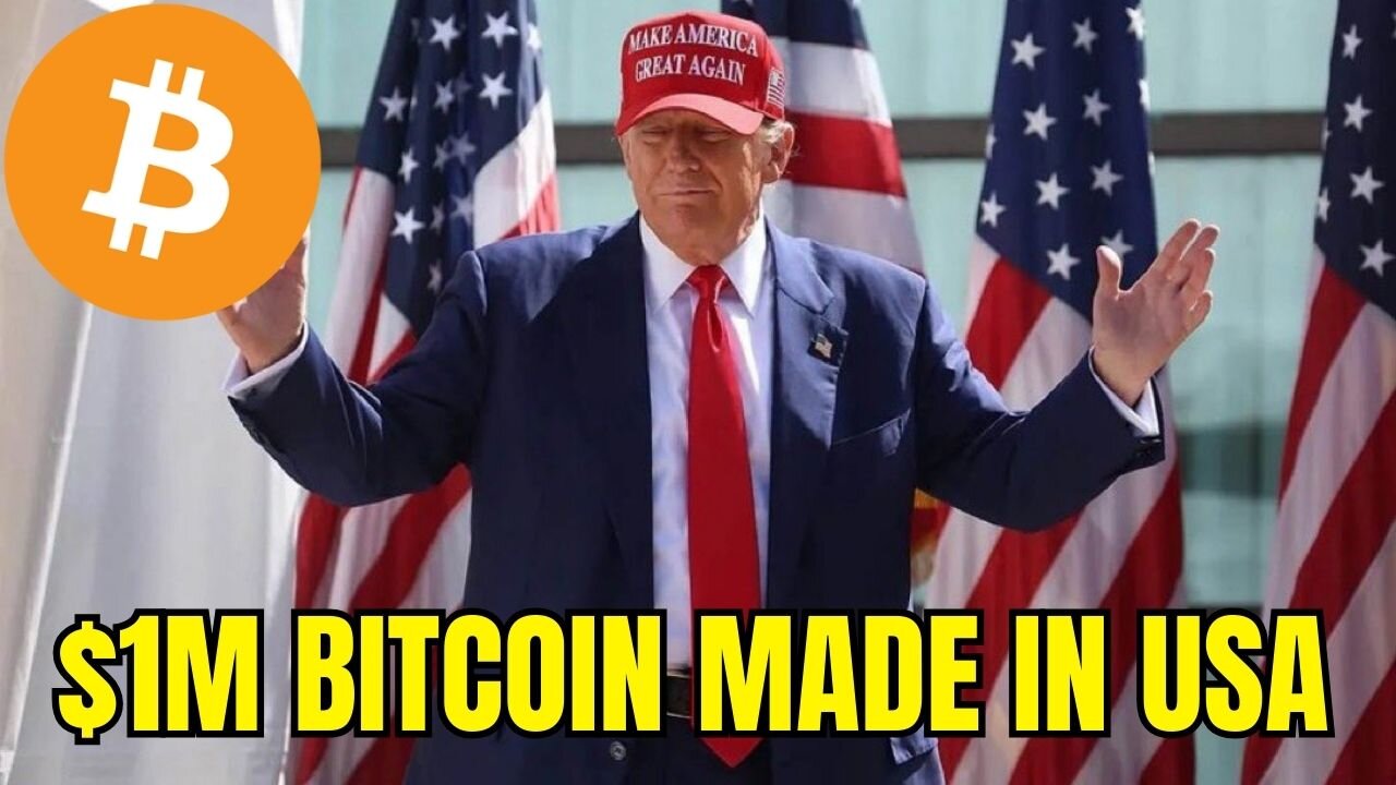 “You’re Going to LOVE Your $1,000,000 Bitcoin Made in The USA”