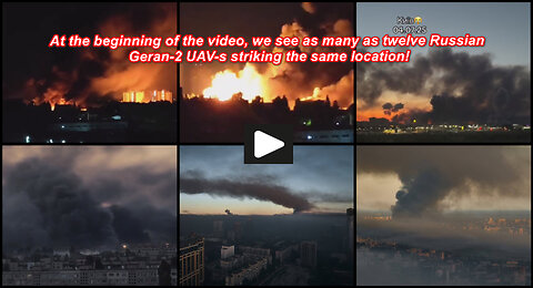 Kyiv: Massive Russian strike with Geran-2 UAV-s and missiles