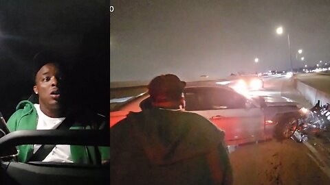 DuB Saves a Life After Car Crash on the Highway
