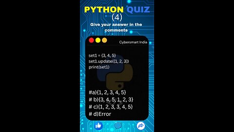 Pythonquiz #python